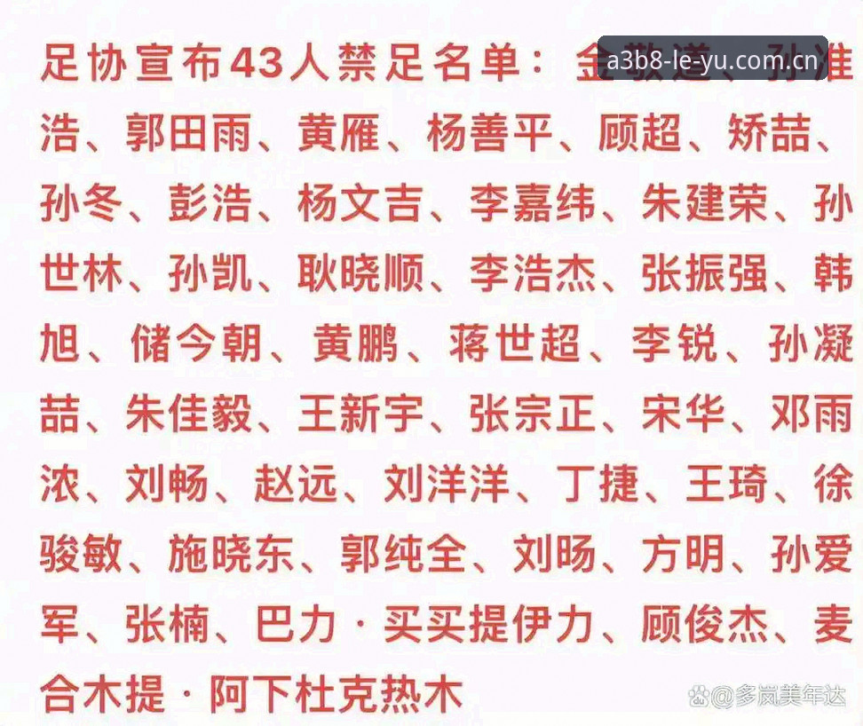 中国足协第三批禁足名单深度评测：反腐风暴下的行业净化与未来展望